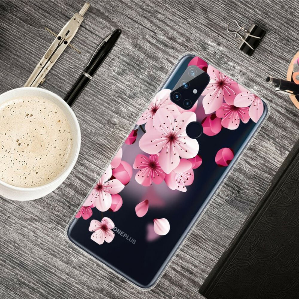 Handyhülle Für OnePlus Nord N100 Kleine Rosa Blumen