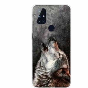 Hülle Für OnePlus Nord N100 Erhabener Wolf