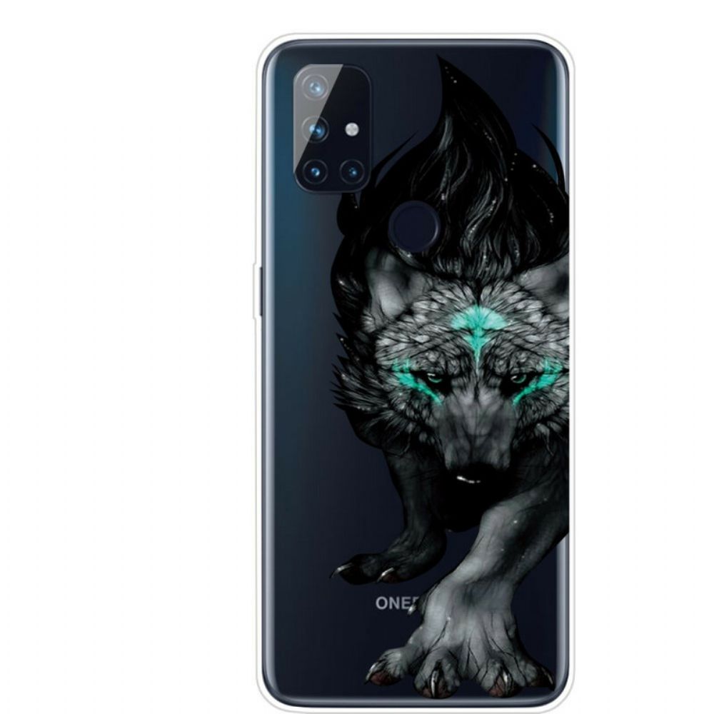 Hülle Für OnePlus Nord N100 Grafik Wolf