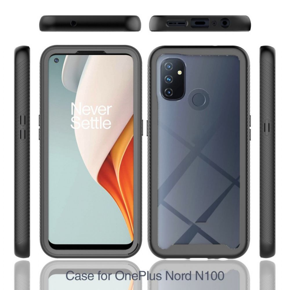 Hülle Für OnePlus Nord N100 Hybrid Clear Edge Bumper