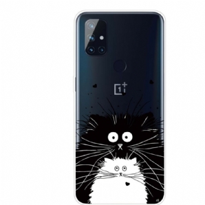 Hülle Für OnePlus Nord N100 Sieh Dir Die Katzen An