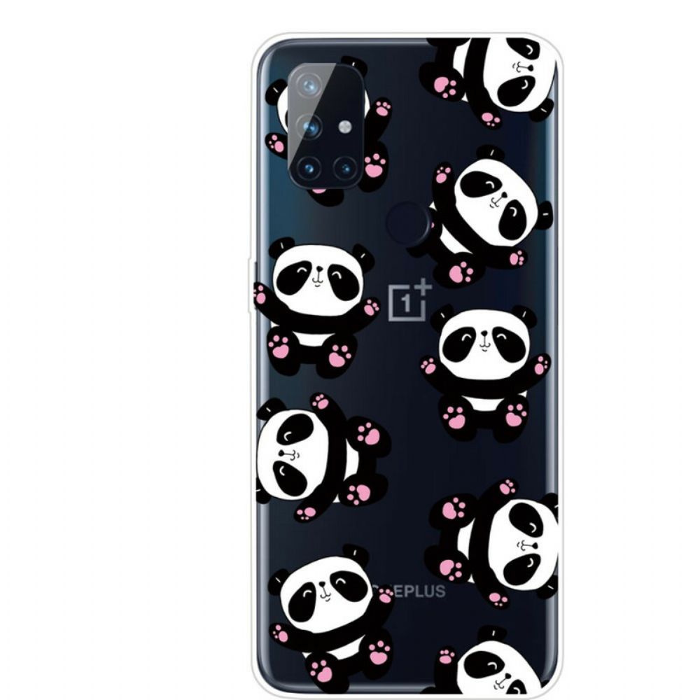 Hülle Für OnePlus Nord N100 Top Pandas Spaß