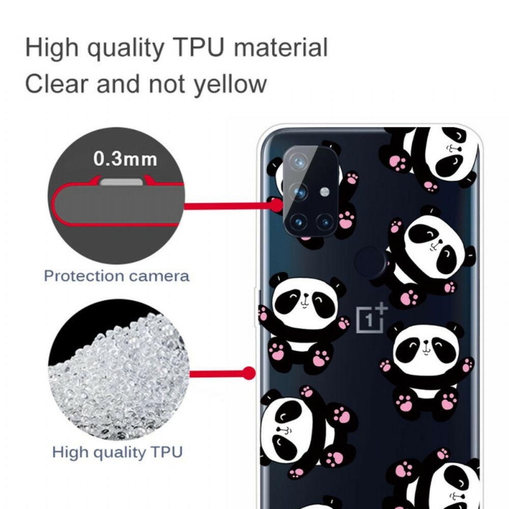 Hülle Für OnePlus Nord N100 Top Pandas Spaß