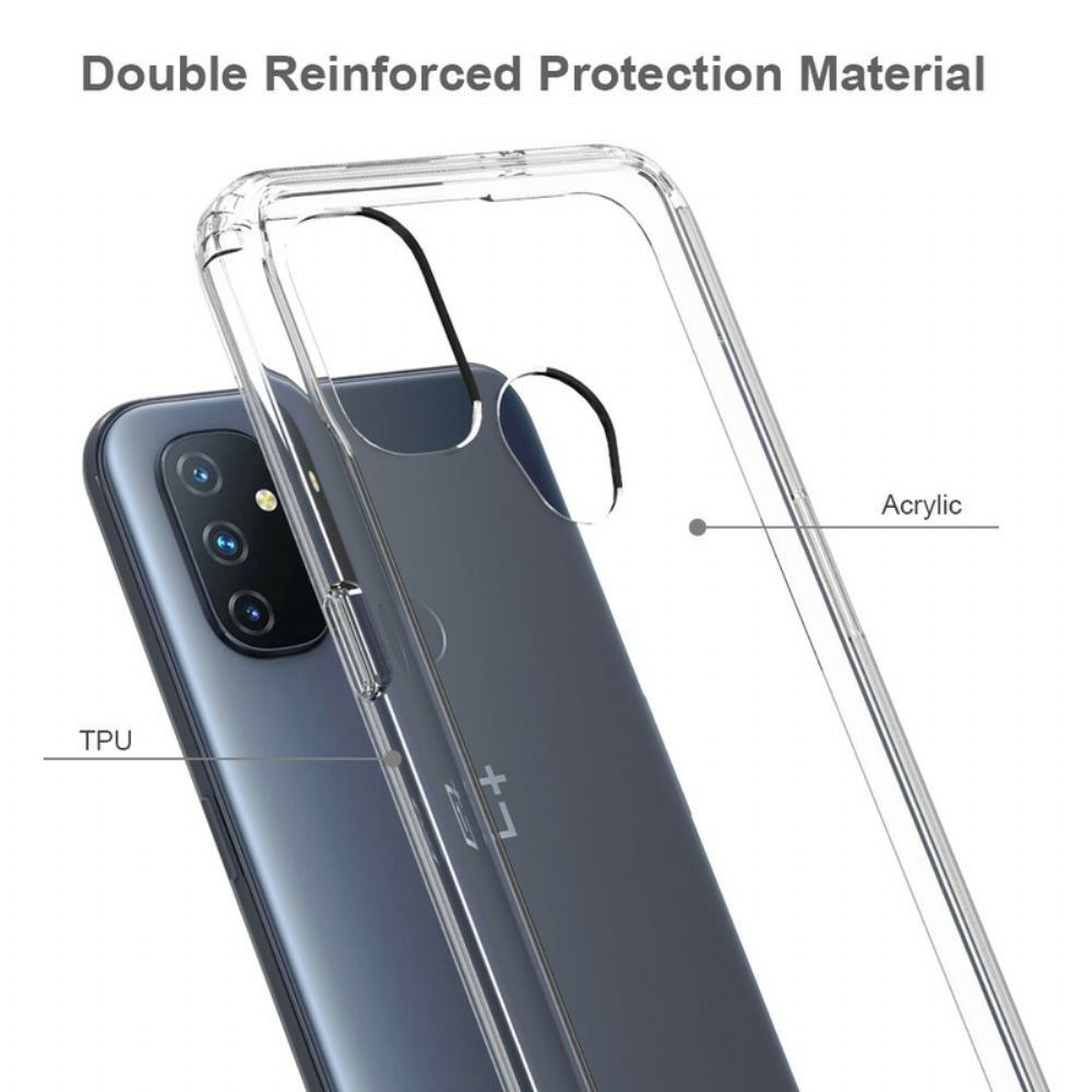 Hülle Für OnePlus Nord N100 Transparentes Hybrid-design