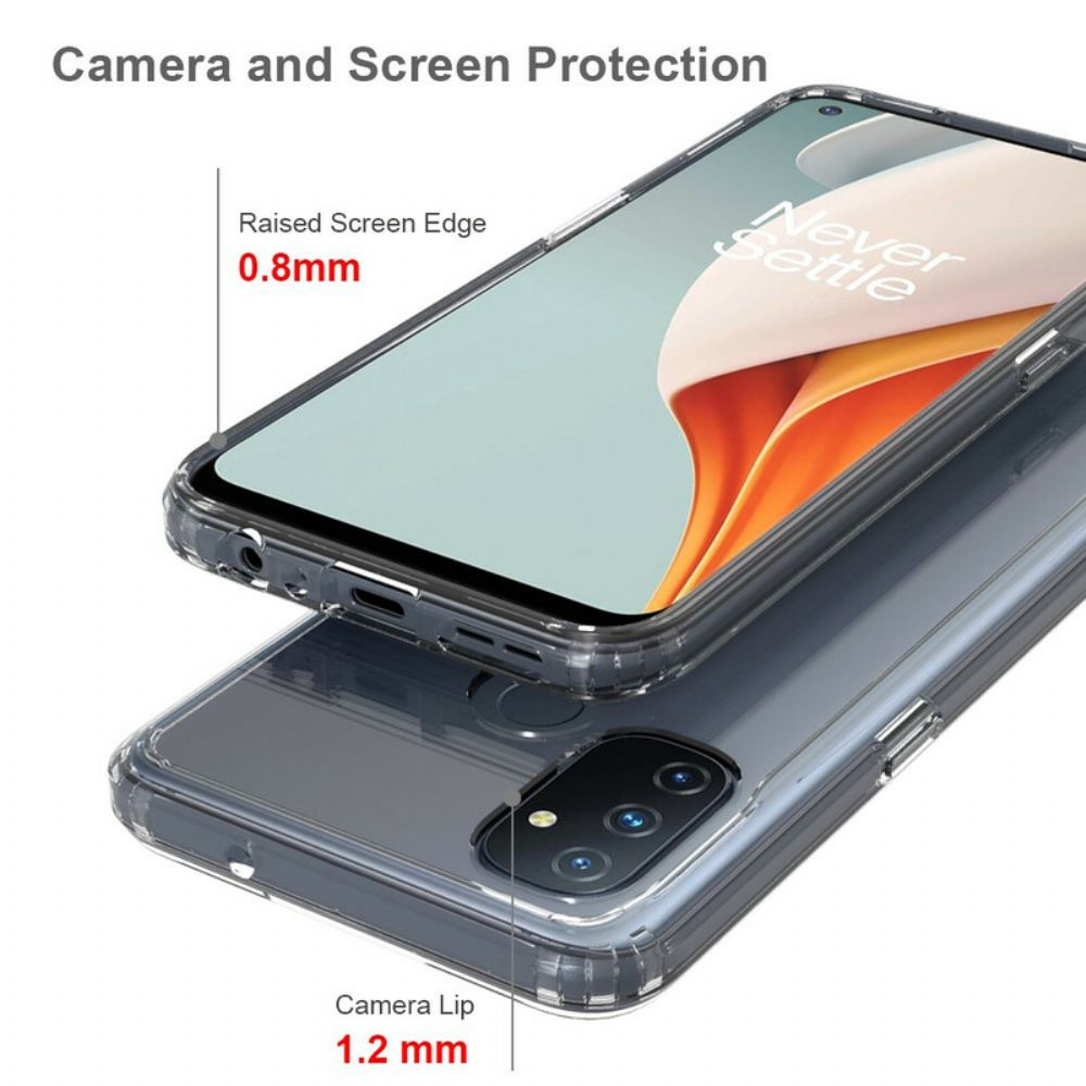 Hülle Für OnePlus Nord N100 Transparentes Hybrid-design