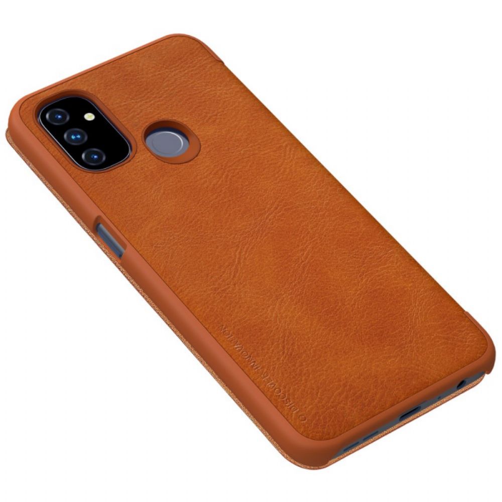 Schutzhülle Für OnePlus Nord N100 Flip Case Nillkin Qin-serie