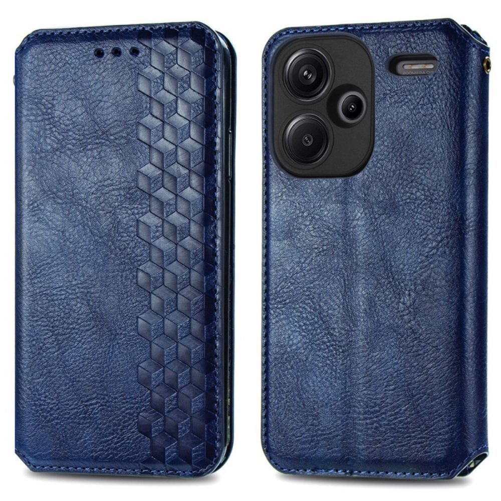 Flip Case Xiaomi Redmi Note 13 Pro Plus 5g Vintage-diamantmuster