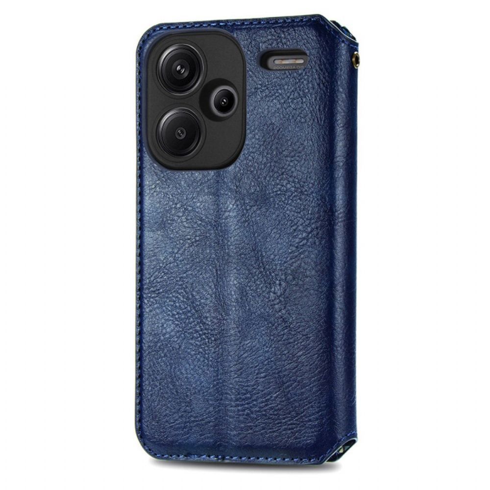 Flip Case Xiaomi Redmi Note 13 Pro Plus 5g Vintage-diamantmuster