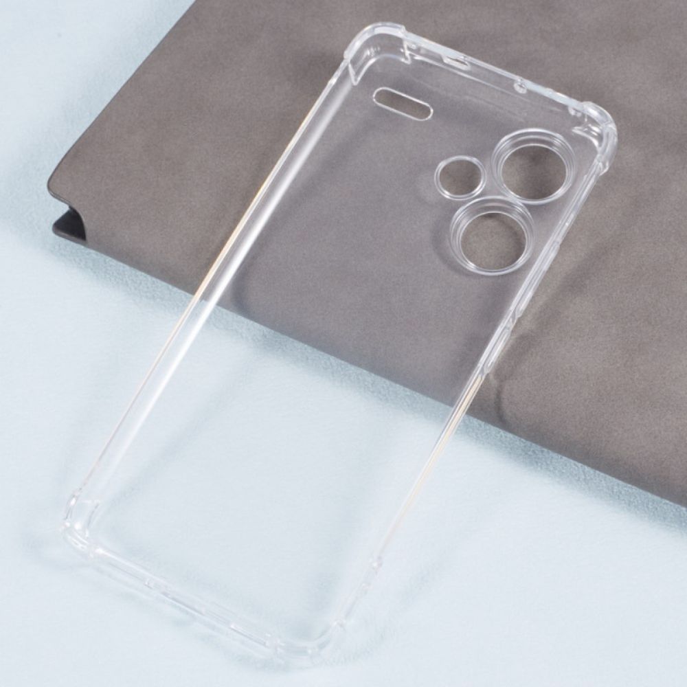 Hülle Xiaomi Redmi Note 13 Pro Plus 5g Transparent Mit Verstärkten Ecken