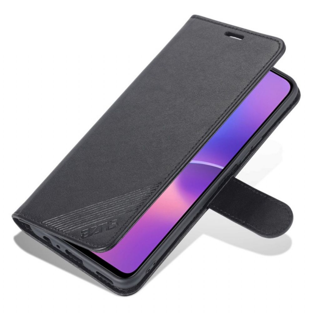 Flip Case Für Honor X8 Azns Ledereffekt