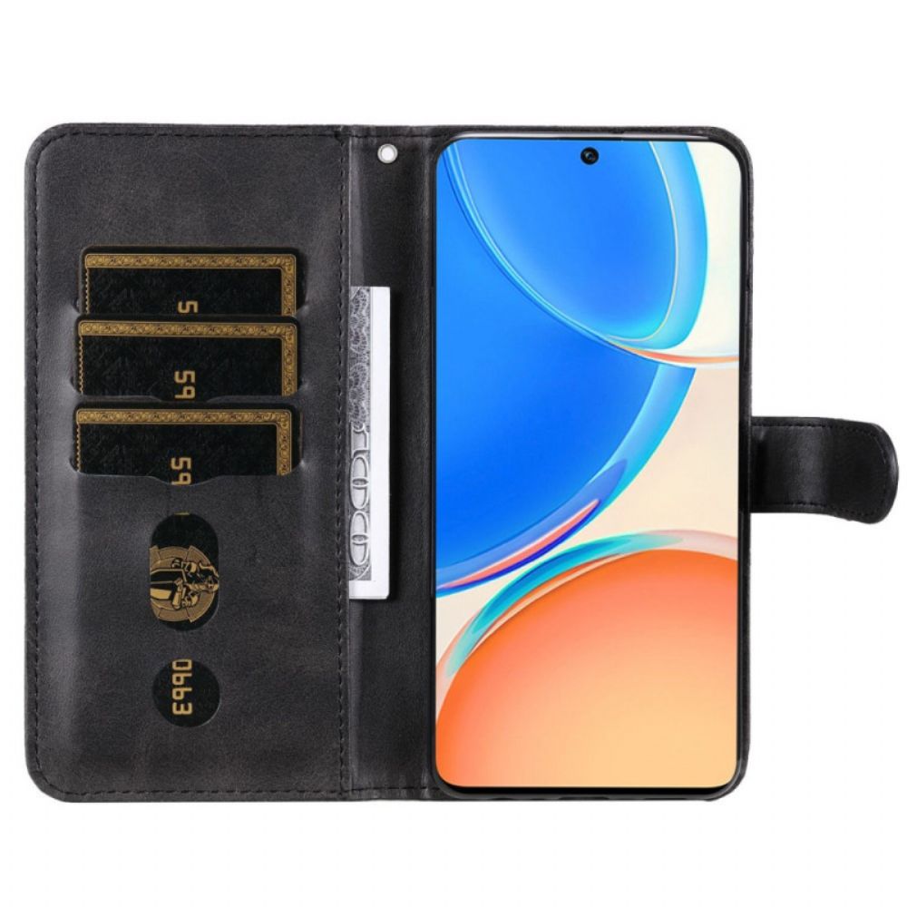 Flip Case Für Honor X8 Geldbeutel