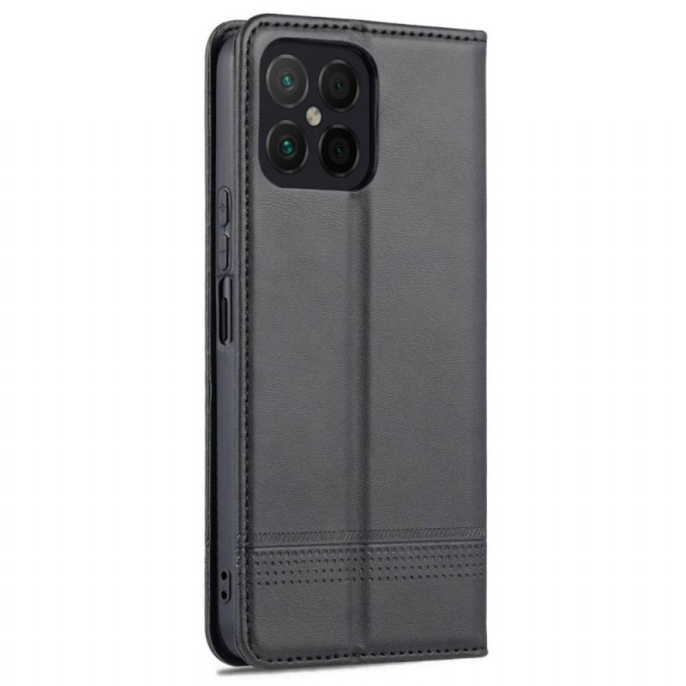 Schutzhülle Für Honor X8 Flip Case Azns Kunstleder