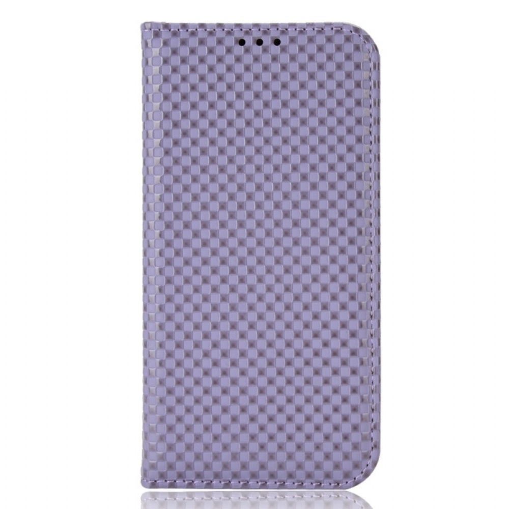 Schutzhülle Für Honor X8 Flip Case Kohlefaser-stil