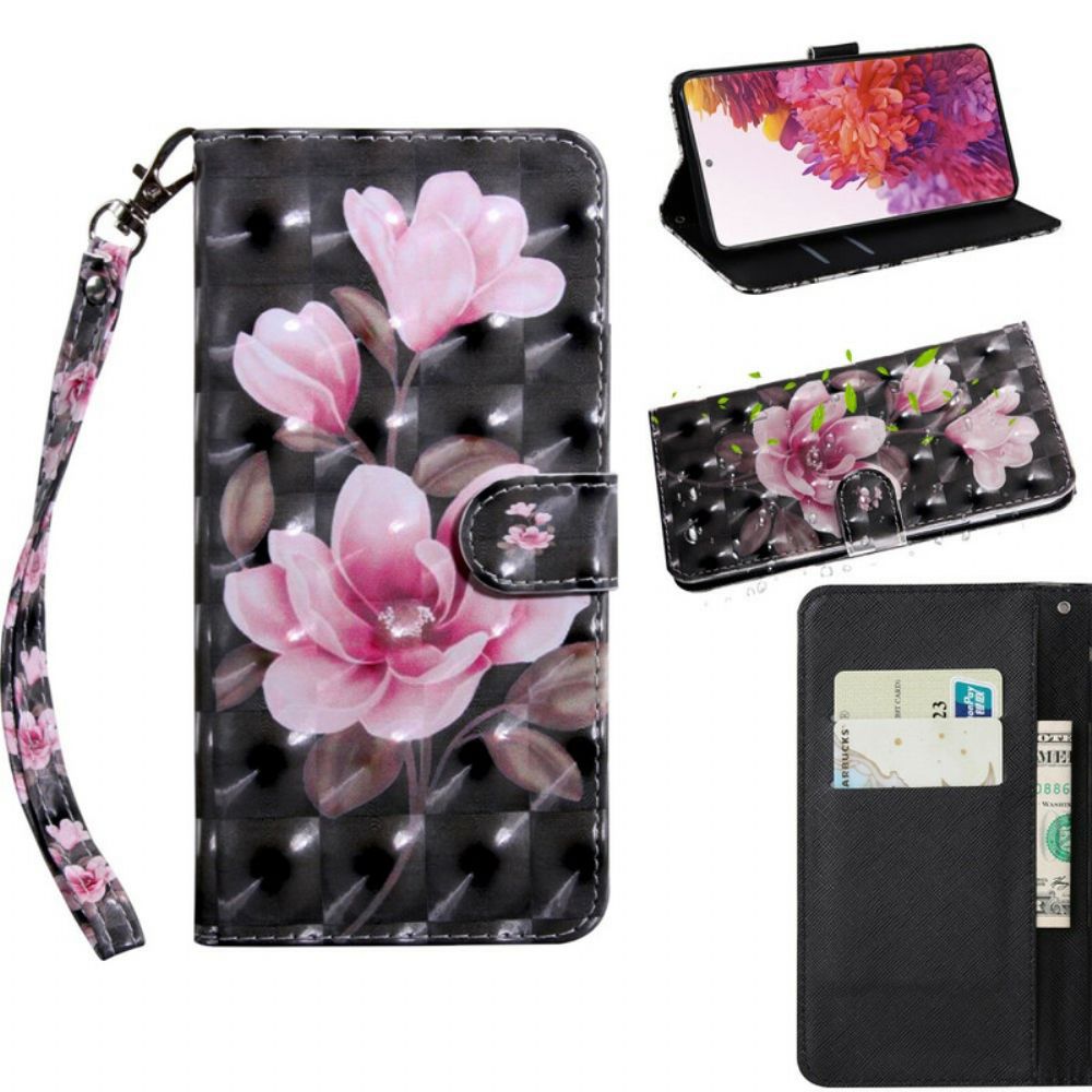 Flip Case Für Samsung Galaxy S20 FE Blütenblumen