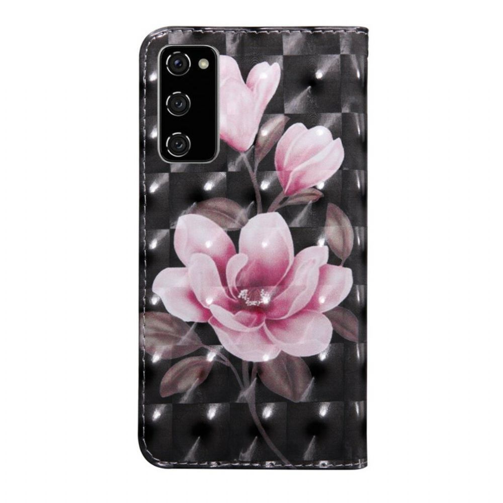 Flip Case Für Samsung Galaxy S20 FE Blütenblumen