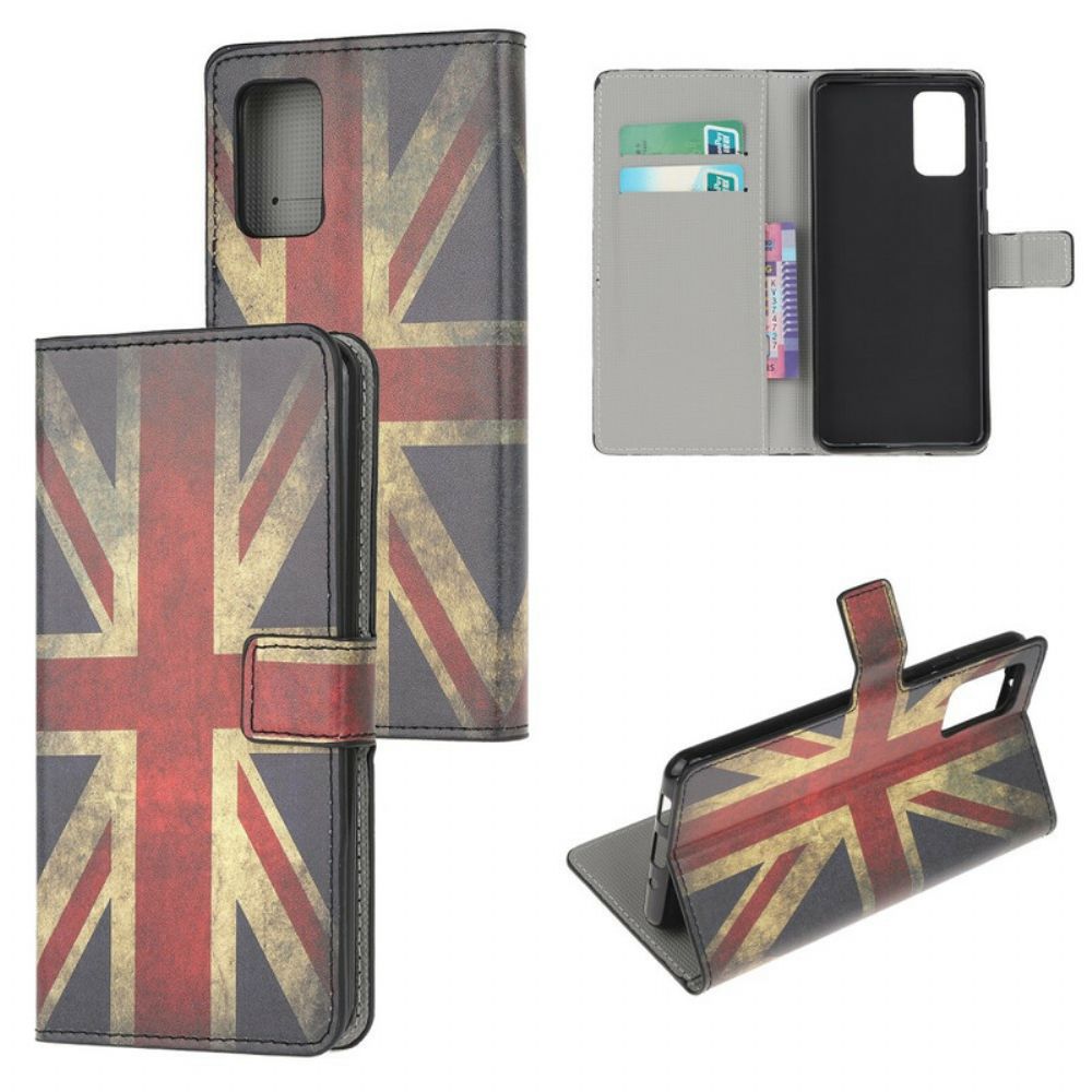 Flip Case Für Samsung Galaxy S20 FE England-flagge