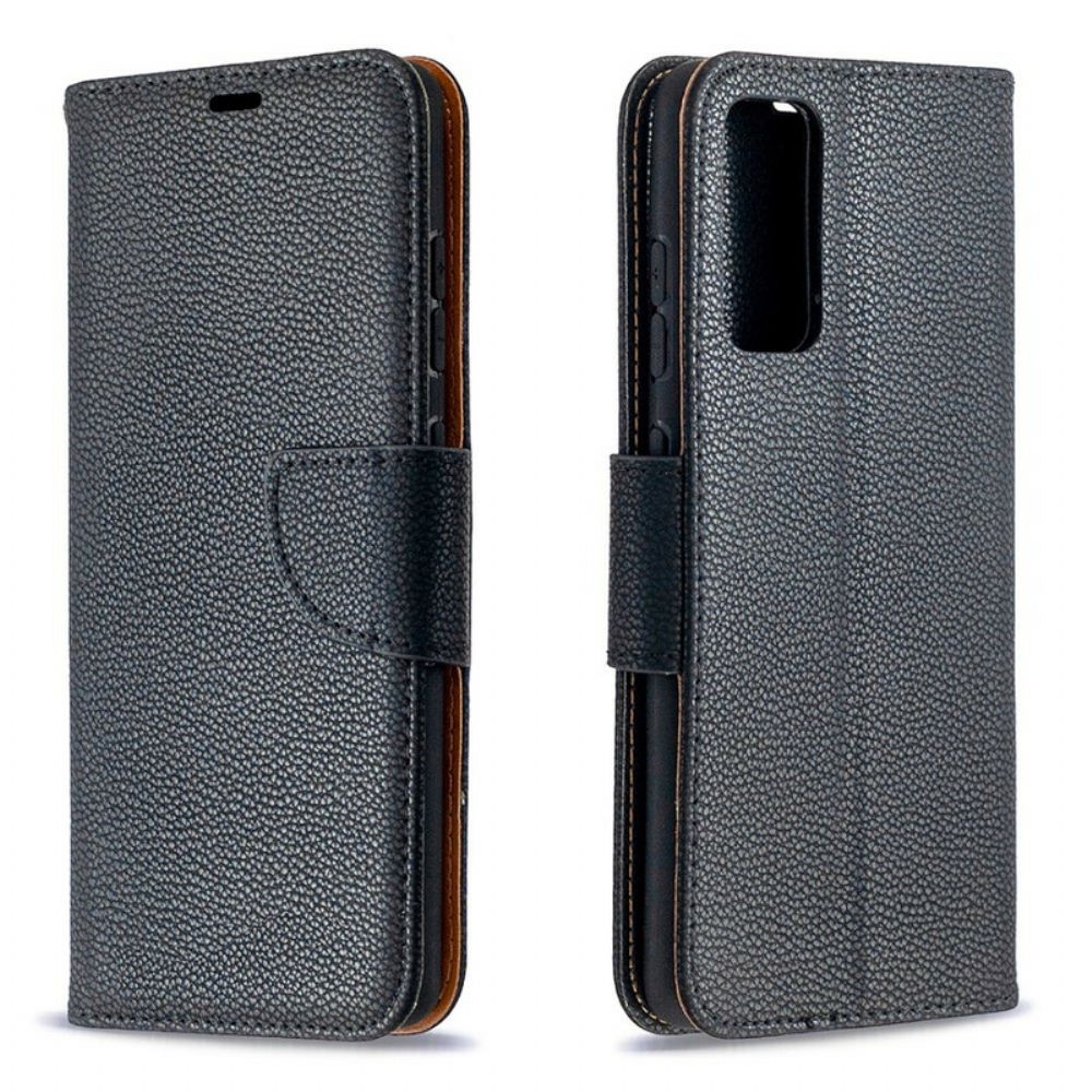 Flip Case Für Samsung Galaxy S20 FE Flip Case Litschi-klappe Schräg