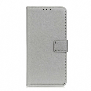 Flip Case Für Samsung Galaxy S20 FE Litschi-textur