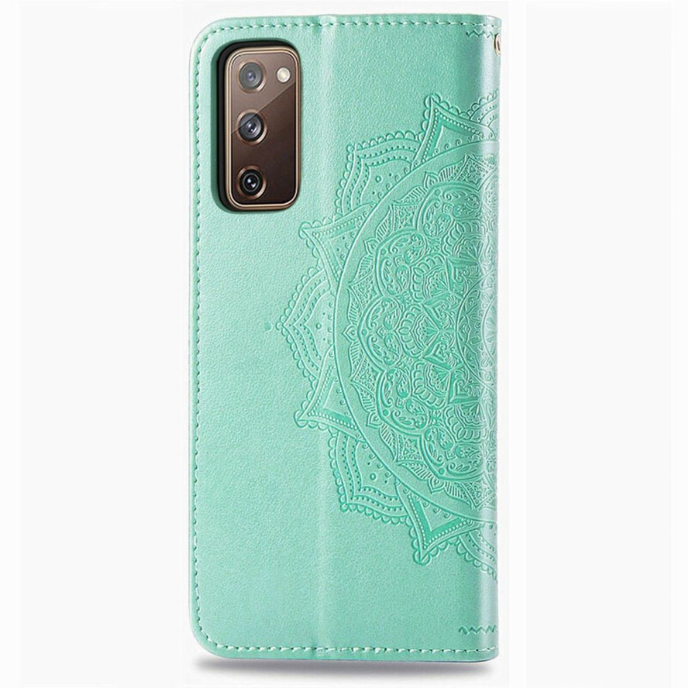 Flip Case Für Samsung Galaxy S20 FE Mandala Aus Dem Mittelalter