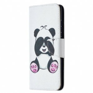 Flip Case Für Samsung Galaxy S20 FE Panda-spaß