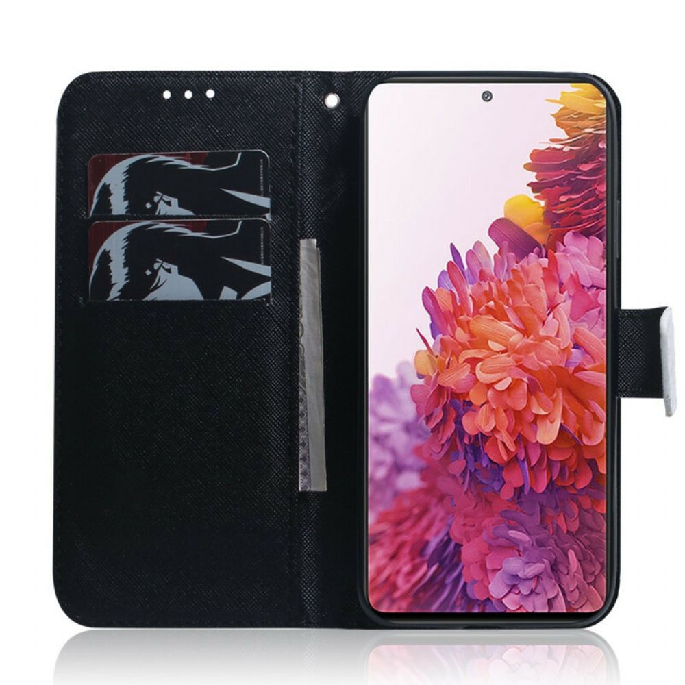 Flip Case Für Samsung Galaxy S20 FE Pandagesicht