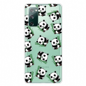 Handyhülle Für Samsung Galaxy S20 FE Kleine Pandas