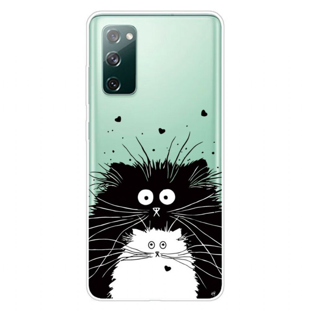 Handyhülle Für Samsung Galaxy S20 FE Sieh Dir Die Katzen An