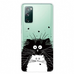 Handyhülle Für Samsung Galaxy S20 FE Sieh Dir Die Katzen An