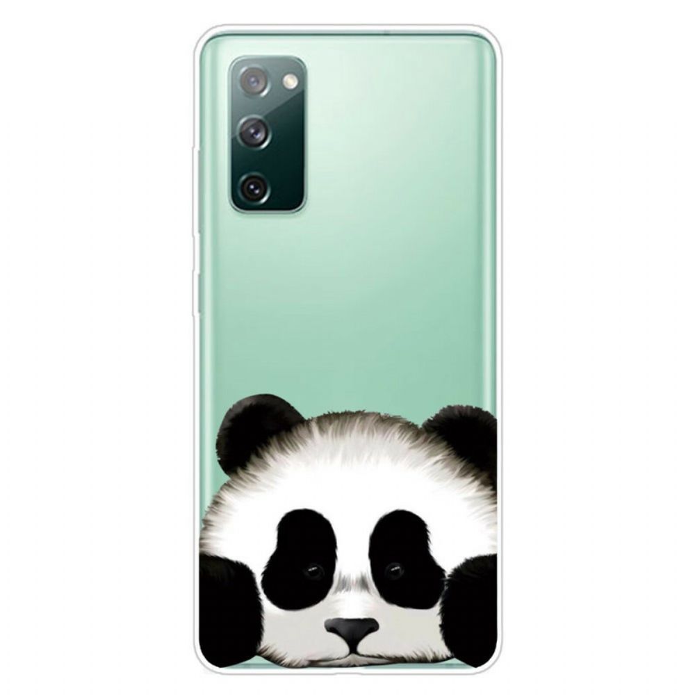 Handyhülle Für Samsung Galaxy S20 FE Transparenter Panda