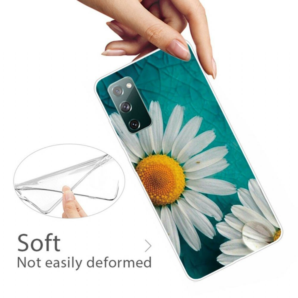 Hülle Für Samsung Galaxy S20 FE Gänseblümchen