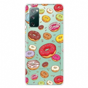 Hülle Für Samsung Galaxy S20 FE Liebe Donuts