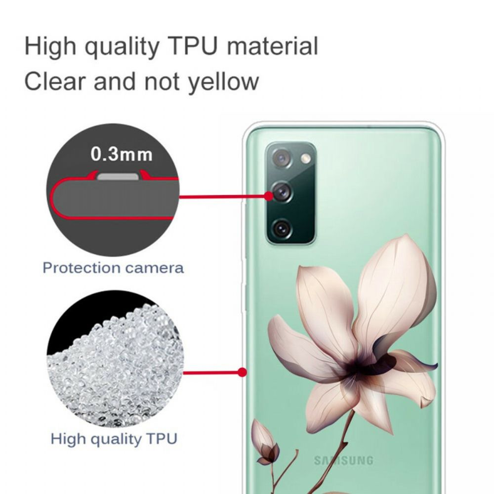 Hülle Für Samsung Galaxy S20 FE Premium Blumen