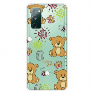 Hülle Für Samsung Galaxy S20 FE Teddybären Top