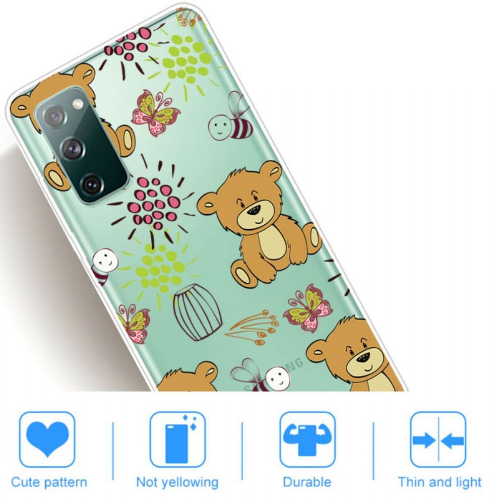 Hülle Für Samsung Galaxy S20 FE Teddybären Top