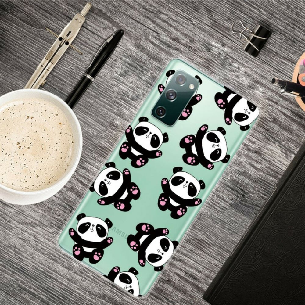 Hülle Für Samsung Galaxy S20 FE Top Pandas Spaß