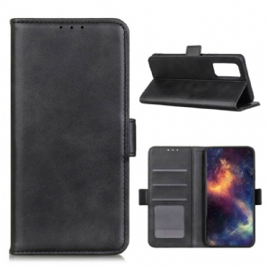 Lederhüllen Für Samsung Galaxy S20 FE Flip Case Doppelklappe