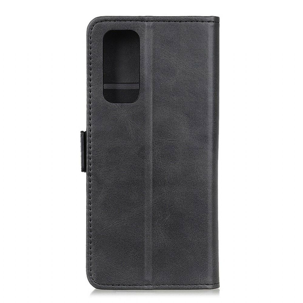 Lederhüllen Für Samsung Galaxy S20 FE Flip Case Doppelklappe