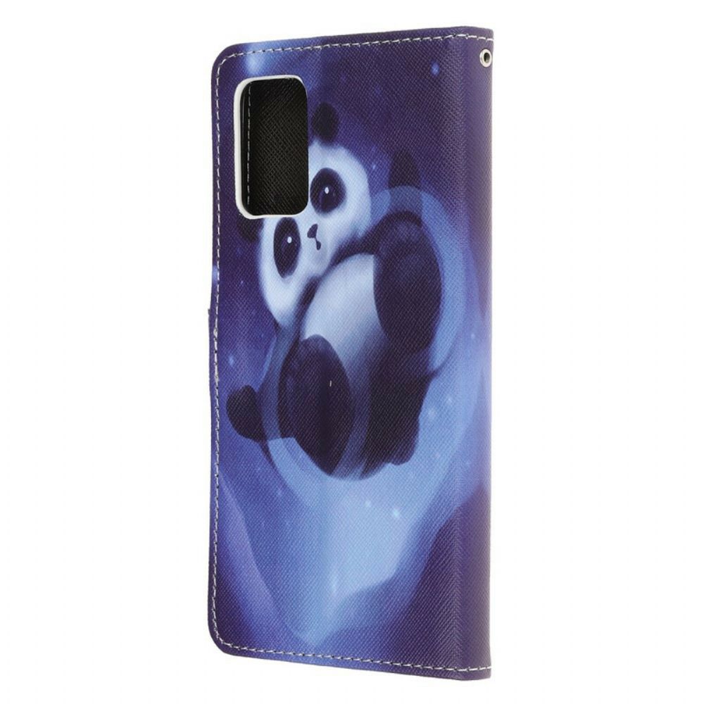 Lederhüllen Für Samsung Galaxy S20 FE Panda-weltraum