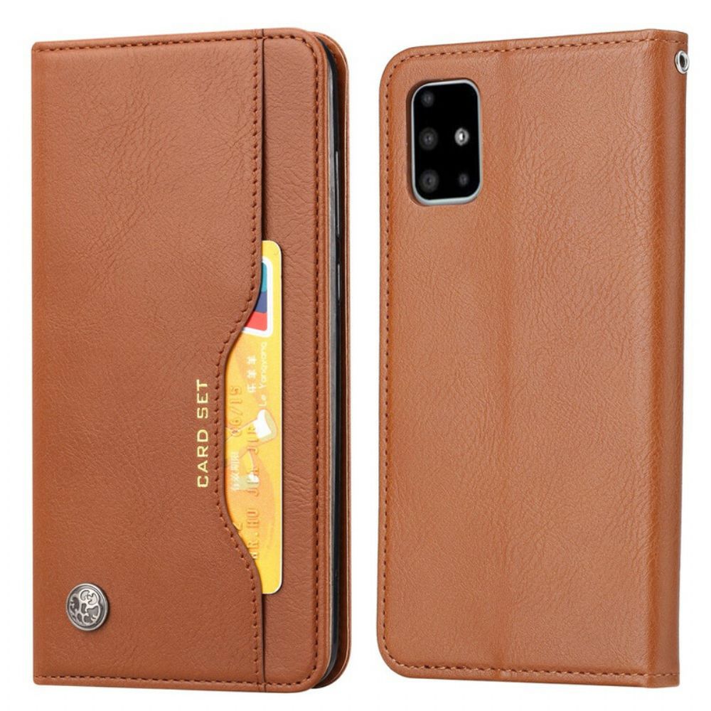 Schutzhülle Für Samsung Galaxy S20 FE Flip Case Kartenetui Aus Kunstleder