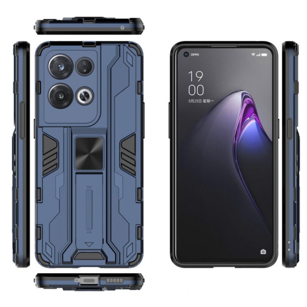 Handyhülle Für Oppo Reno 8 Pro Vertikale Und Horizontale Abnehmbare Halterung