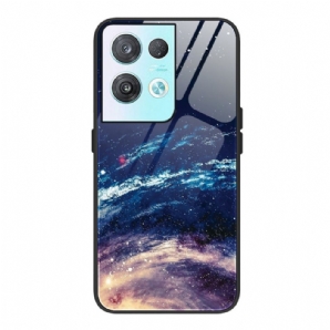 Hülle Für Oppo Reno 8 Pro Gehärtetes Weltraumglas