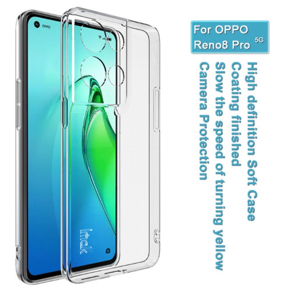 Hülle Für Oppo Reno 8 Pro Ux-10-serie Klar Imak