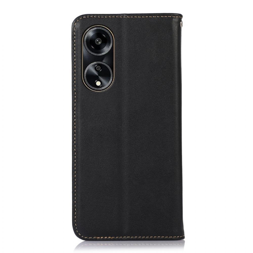 Flip Case Oppo A98 5g Rfid-blockierendes Khazneh