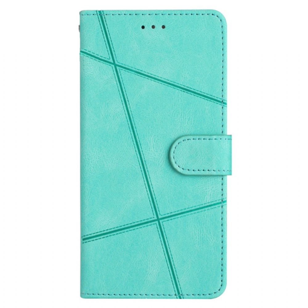 Lederhüllen Für Oppo A98 5g Linien