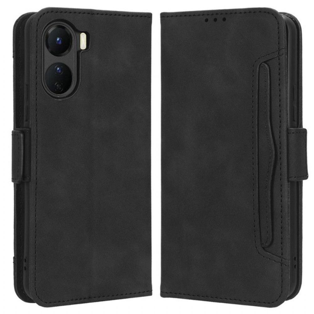 Flip Case Für Vivo Y16 Multi-karten