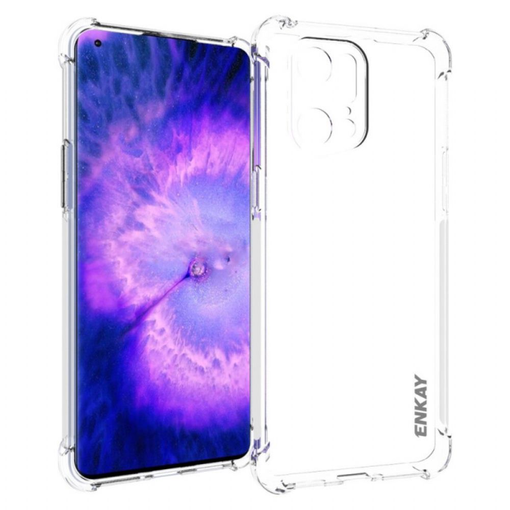 Handyhülle Für Oppo Find X5 Pro Transparenter Enkay