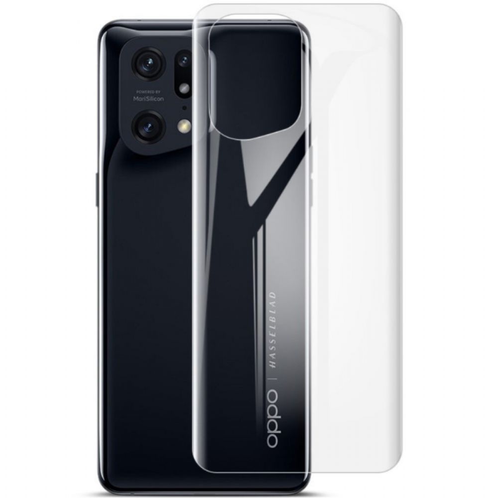 Oppo Find X5 Pro Bildschirm- Und Rückseitenschutzfolie