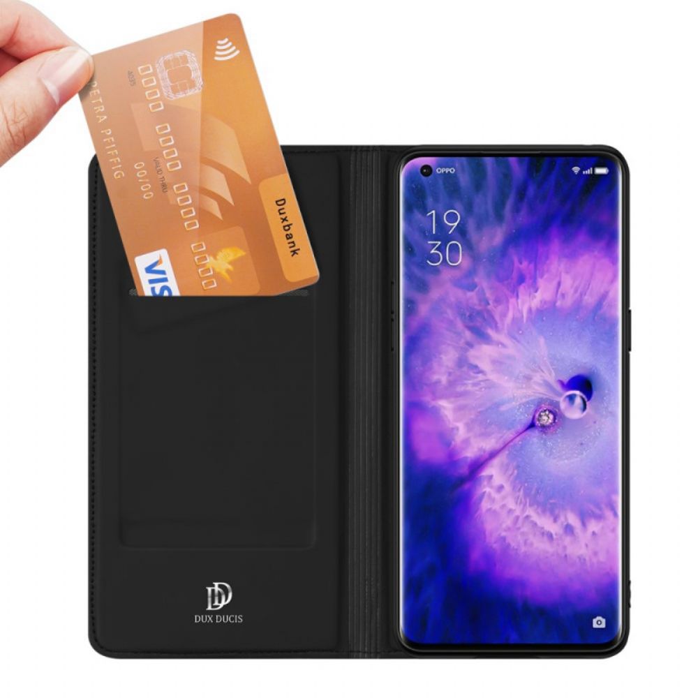 Schutzhülle Für Oppo Find X5 Pro Flip Case Dux Skin Für Die Ducis Pro-serie