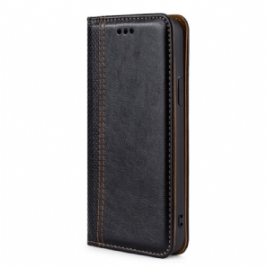 Schutzhülle Für Oppo Find X5 Pro Flip Case Vintage-leder-effekt