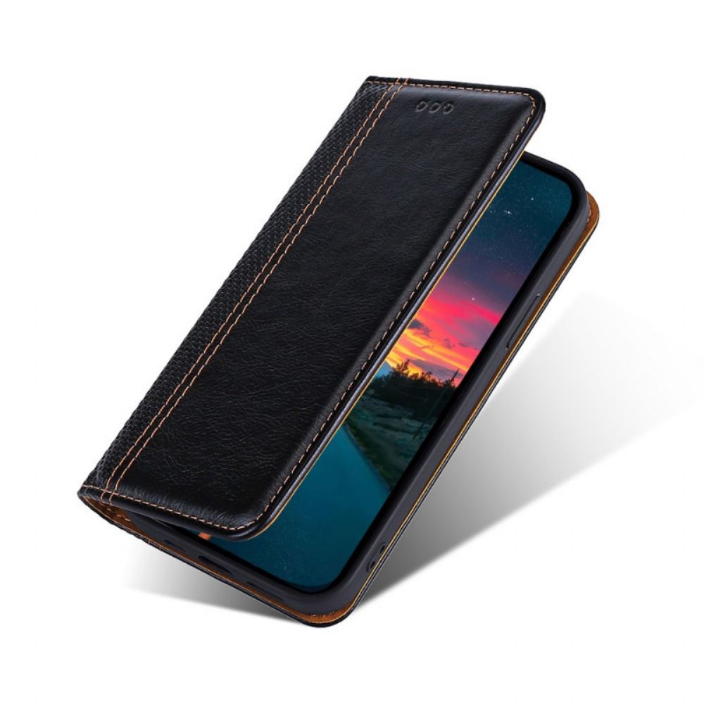 Schutzhülle Für Oppo Find X5 Pro Flip Case Vintage-leder-effekt